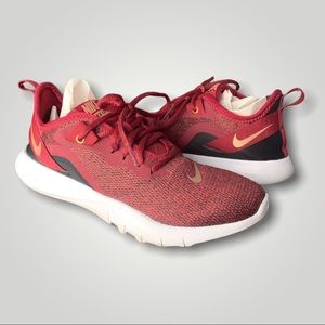 Nike Flex TR9 Womans Sneakers Size 6 Lace up Round Toe Flexibility Comfort Sole